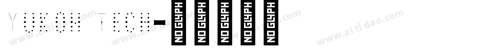 Yukon Tech字体转换